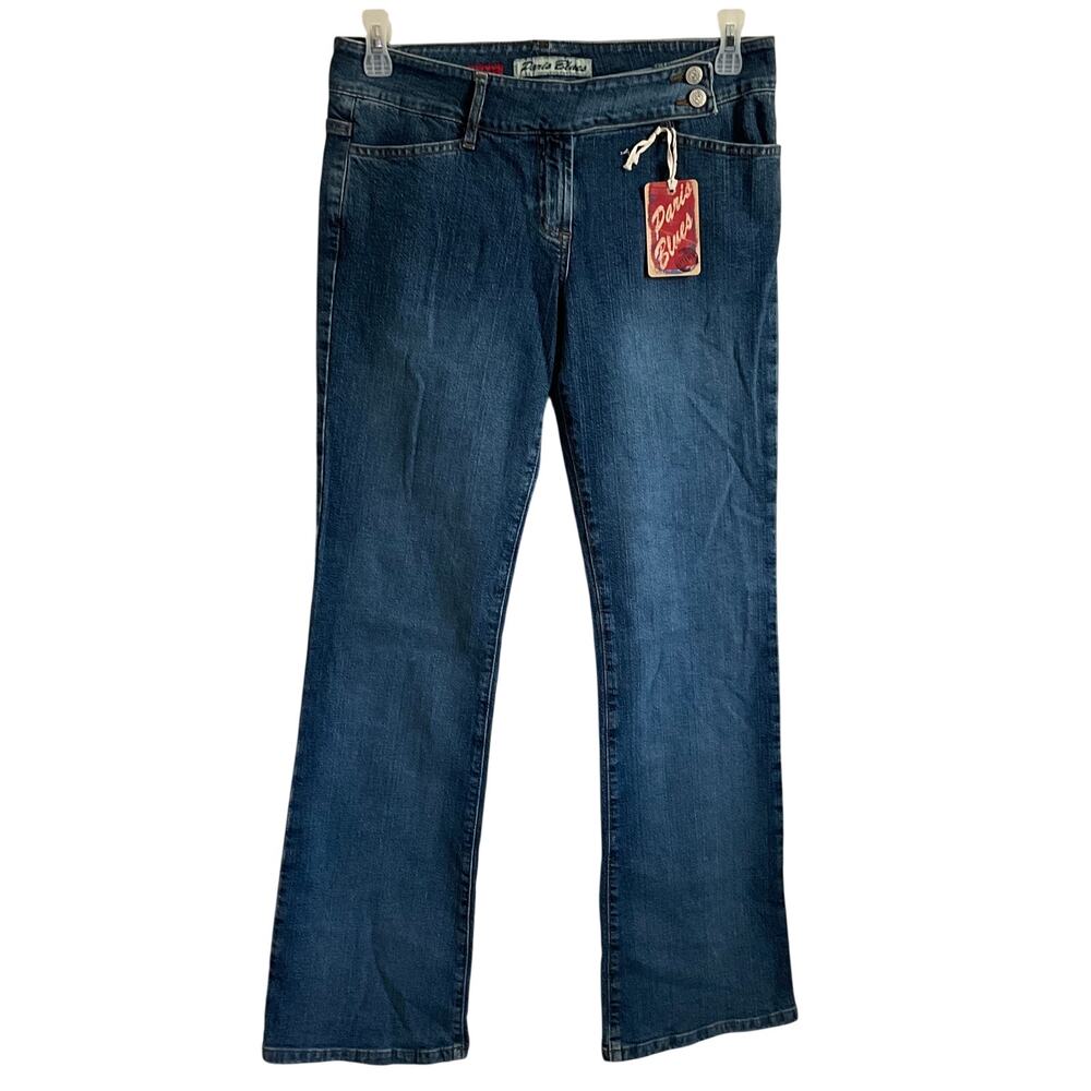 Paris Blues Soulmate Bootcut‎ Vintage Deadstock Y2K Low Rise Jeans - Size 13 NEW